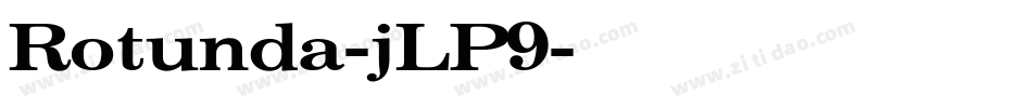 Rotunda-jLP9字体转换