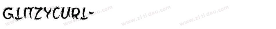 GlitzyCurl字体转换