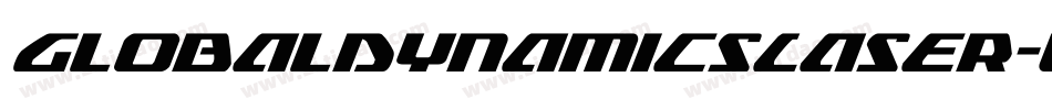 GlobalDynamicsLaser-W3KV字体转换 GlobalDynamicsLaser-W3KV字体转换