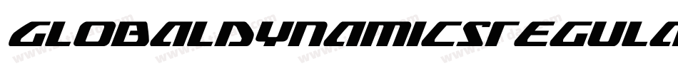 GlobalDynamicsRegular-2pr8字体转换