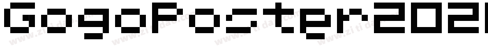 GogoPoster2020-ALmyM字体转换