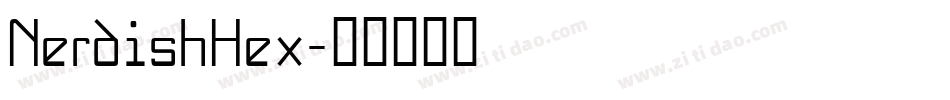 NerdishHex字体转换