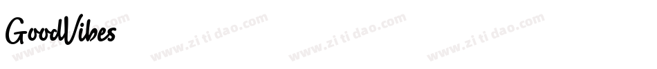 GoodVibes字体转换