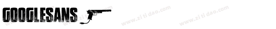 GoogleSans字体转换