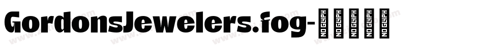 GordonsJewelers.fog字体转换