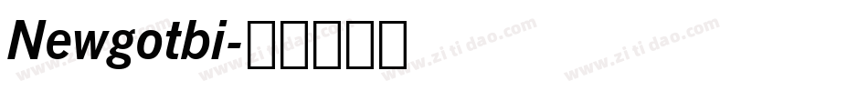 Newgotbi字体转换