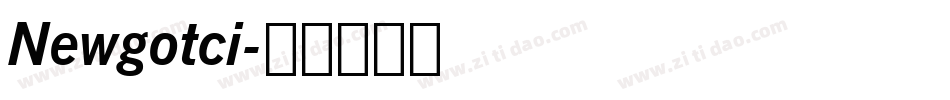 Newgotci字体转换