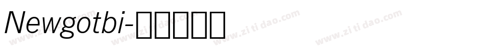 Newgotbi字体转换