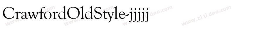CrawfordOldStyle字体转换