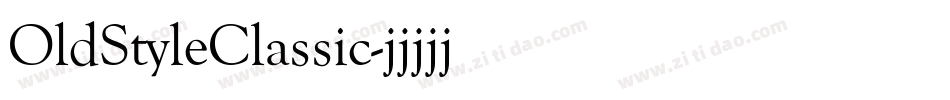 OldStyleClassic字体转换