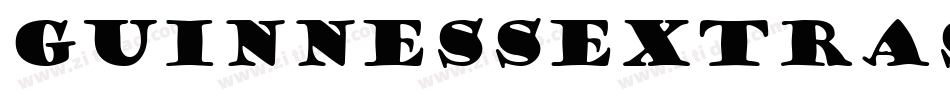 GuinnessExtraStout字体转换