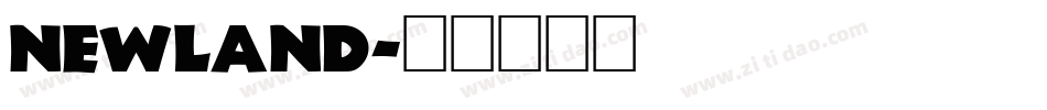 Newland字体转换