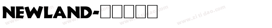 Newland字体转换