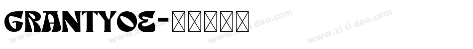 Grantyoe字体转换