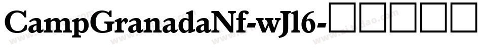 CampGranadaNf-wJl6字体转换
