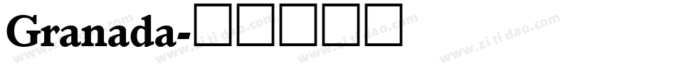 Granada字体转换