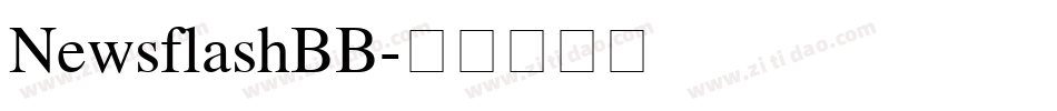 NewsflashBB字体转换