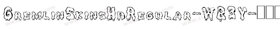 GremlinSkinsHdRegular-WB3Y字体转换