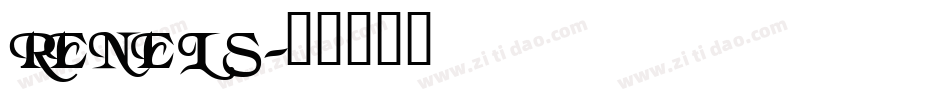 RENELS字体转换