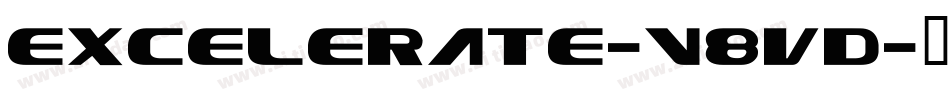 Excelerate-v8VD字体转换