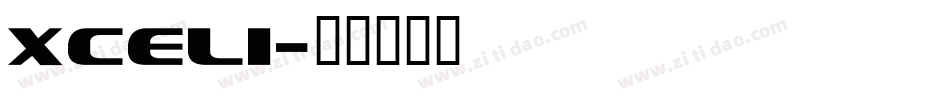 xceli字体转换