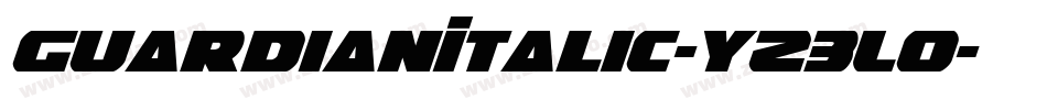 GuardianItalic-Yz3Lo字体转换
