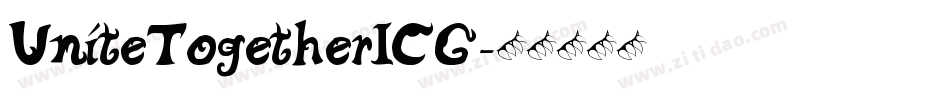 UniteTogetherICG字体转换