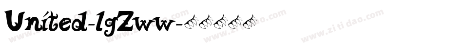 United-lgZww字体转换