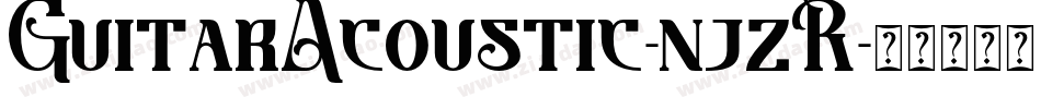 GuitarAcoustic-njzR字体转换
