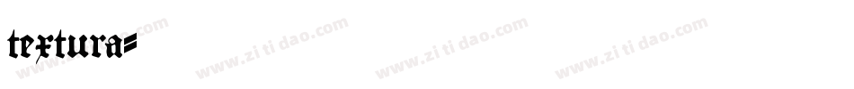 textura字体转换