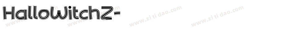 HalloWitchZ字体转换