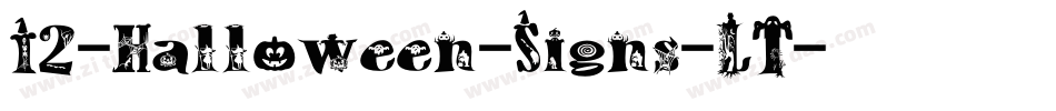 12-Halloween-Signs-LT字体转换
