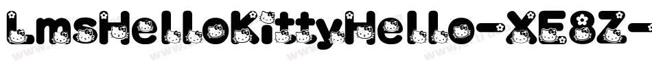 LmsHelloKittyHello-XE8Z字体转换