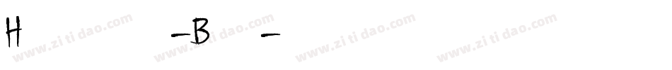 Highlander-Bold字体转换