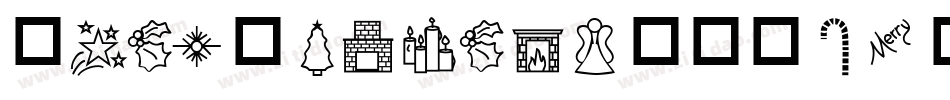 XmasClipart2-Vzy0字体转换