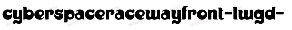 CyberspaceRacewayFront-lWGD字体转换