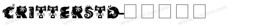 CritterStd字体转换