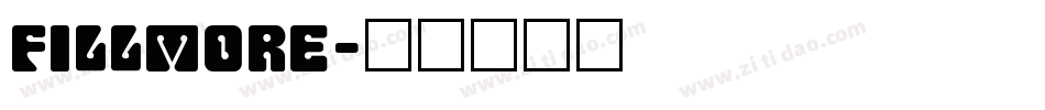 Fillmore字体转换