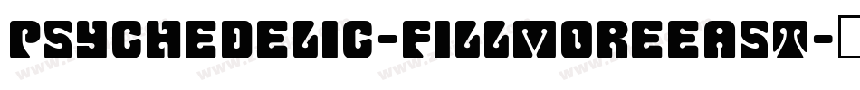 Psychedelic-FillmoreEast字体转换