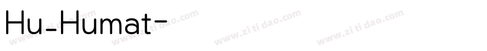 Hu_Humat字体转换