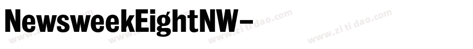 NewsweekEightNW字体转换