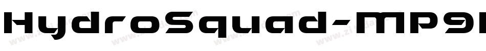 HydroSquad-MP9B字体转换