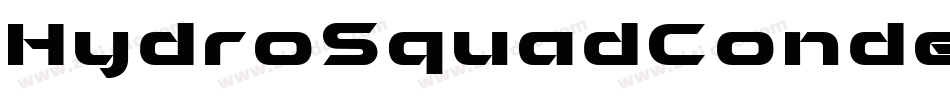HydroSquadCondensed-2aK3字体转换