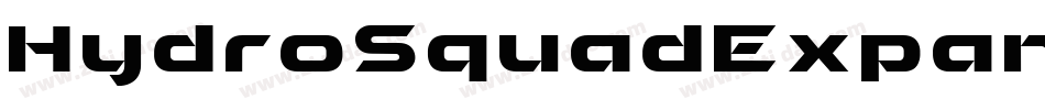 HydroSquadExpanded-vzqy字体转换