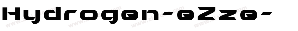 Hydrogen-eZze字体转换