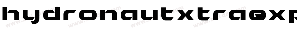 hydronautxtraexpand字体转换