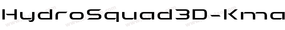 HydroSquad3D-KmaZ字体转换