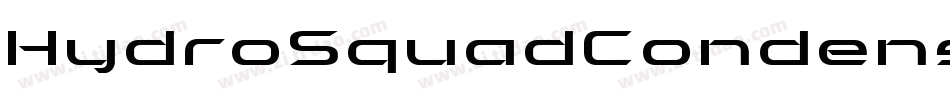 HydroSquadCondensed-2aK3字体转换