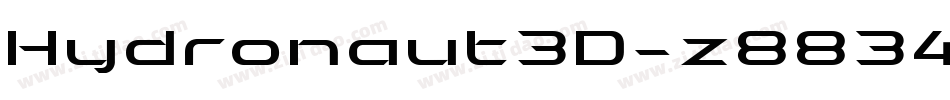 Hydronaut3D-z8834字体转换