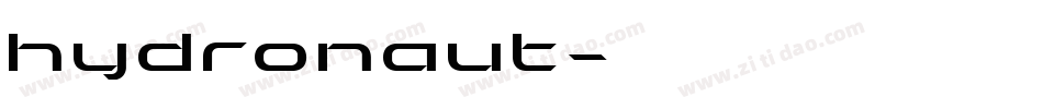 hydronaut字体转换